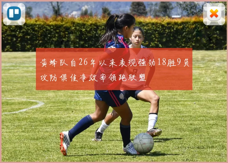黄蜂队自26年以来表现强劲18胜9负攻防俱佳净效率领跑联盟